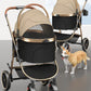 Deluxe Medium Pet Jogger - Lightweight Aluminum Stroller