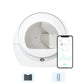 Automatic Rotating Cat Litter Box with Detachable Door