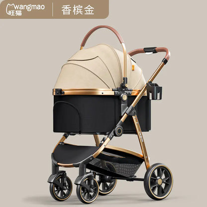 Deluxe Medium Pet Jogger - Lightweight Aluminum Stroller