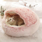 Long Plush Pet Bed