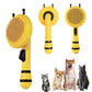 Pumpkin Pet Slicker Brush
