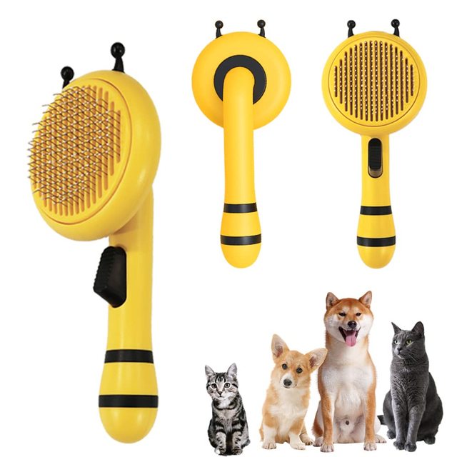 Pumpkin Pet Slicker Brush