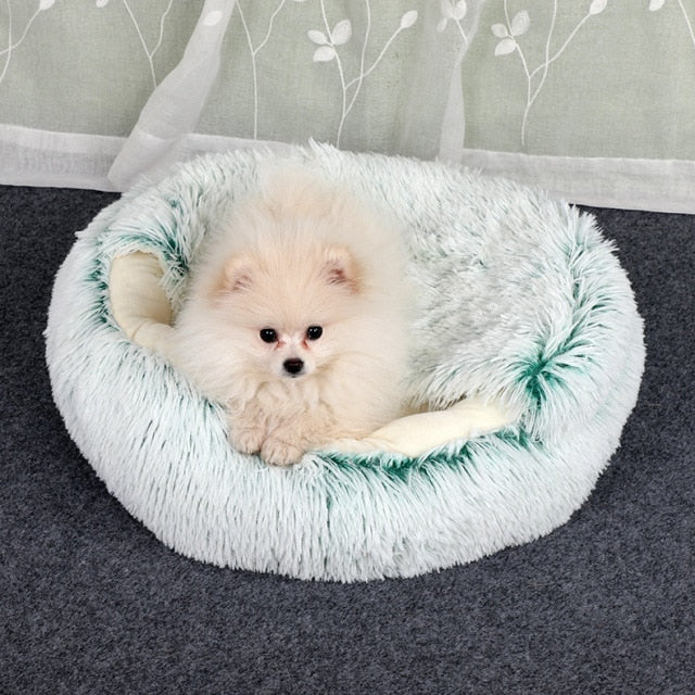 Long Plush Pet Bed