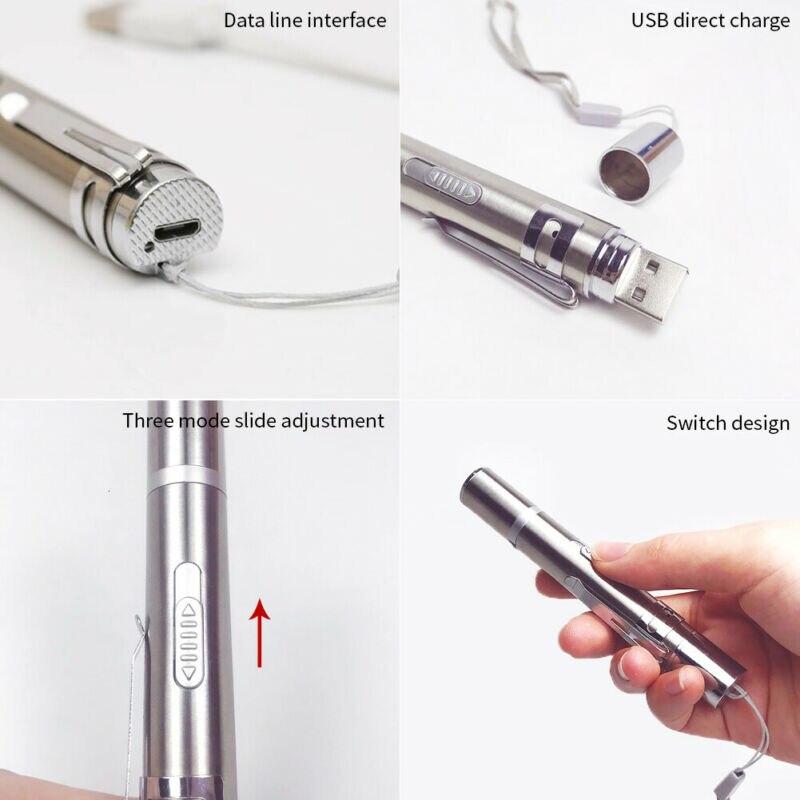 Rechargeable USB LED Laser