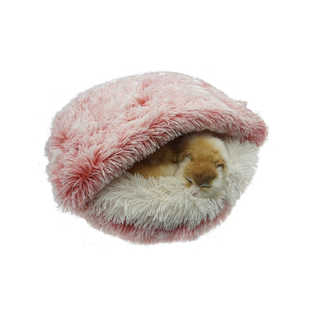 Long Plush Pet Bed