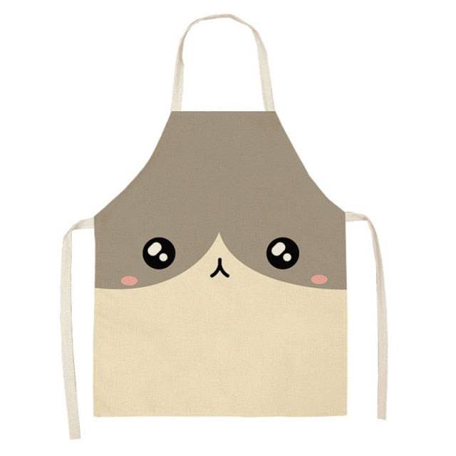 Cartoon Animal Oilproof Apron