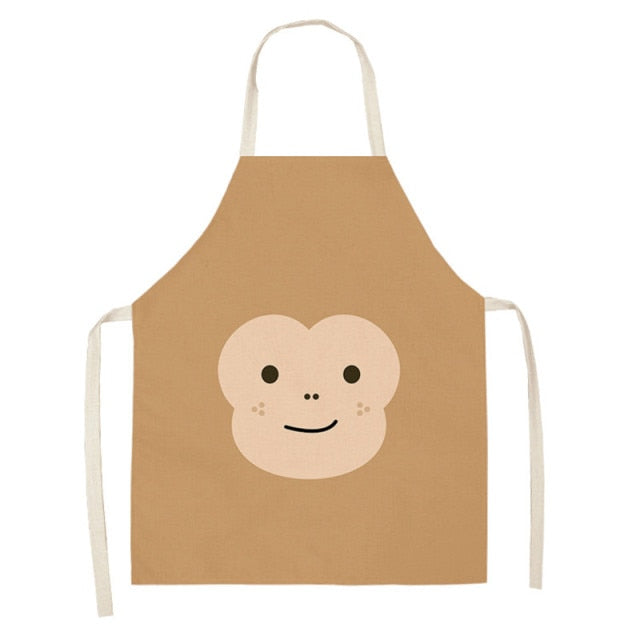 Cartoon Animal Oilproof Apron
