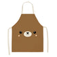 Cartoon Animal Oilproof Apron