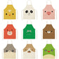 Cartoon Animal Oilproof Apron