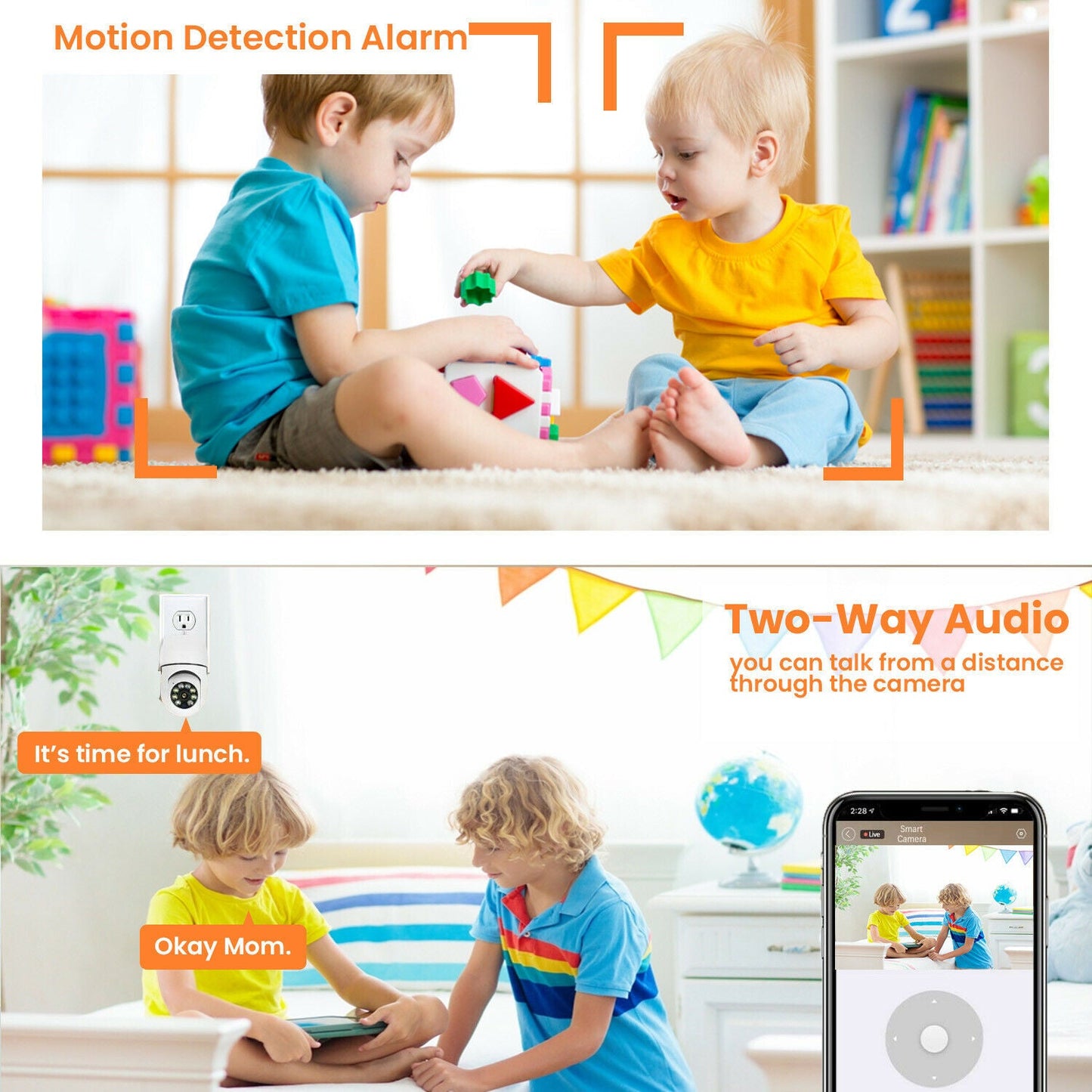 Light Bulb Spy Camera (1080P)