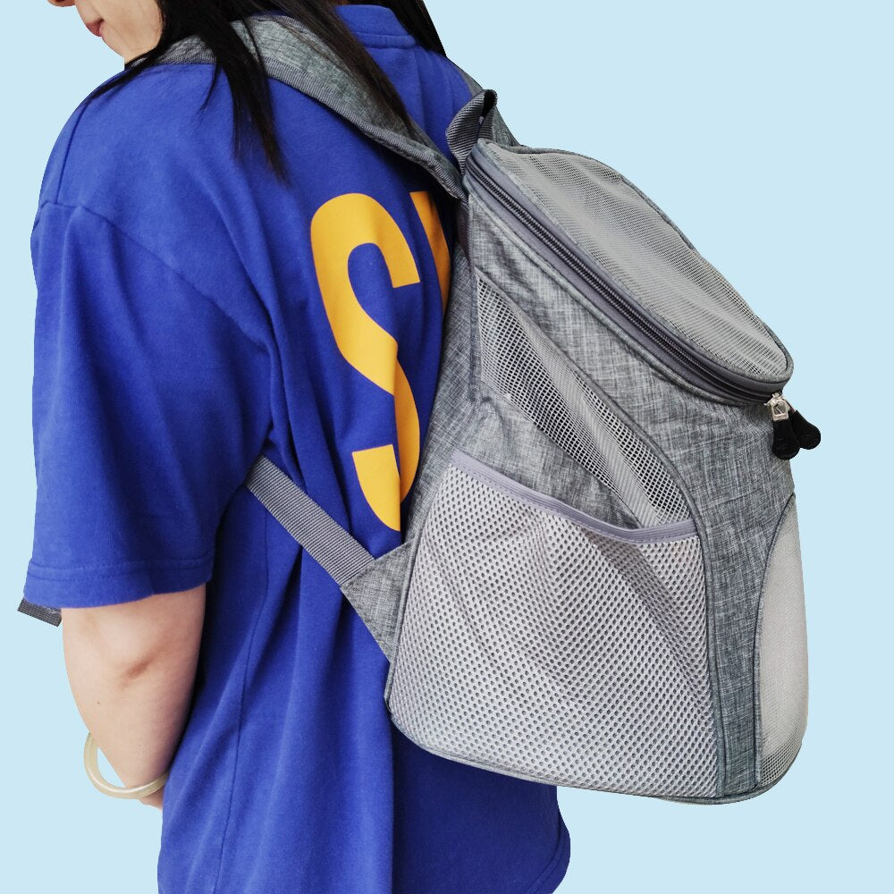 Portable Mesh Pet Bag