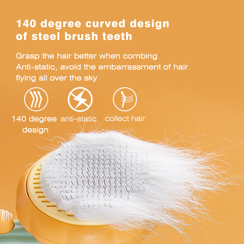 Pumpkin Pet Slicker Brush