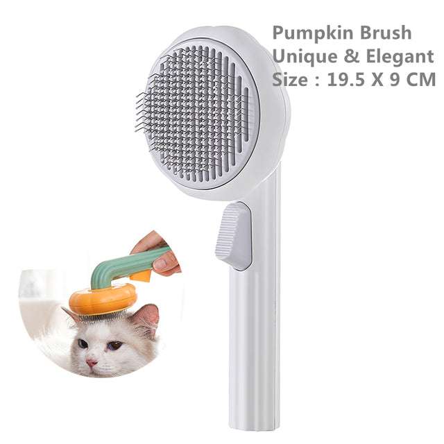 Pumpkin Pet Slicker Brush