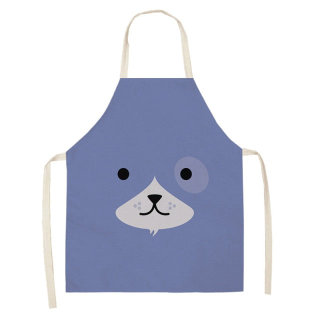 Cartoon Animal Oilproof Apron