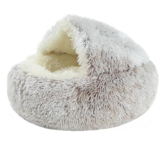 Long Plush Pet Bed