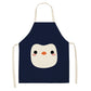 Cartoon Animal Oilproof Apron